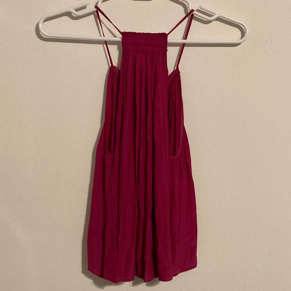 Ramy Brook Valentina Keyhole Sleeveless Top In Orchid - Picture 5 of 8